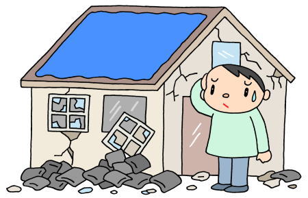地震発生時外に出るべきか自宅で避難すべきか