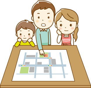 災害時の家族との連絡方法などは家族会議で事前に決めておく